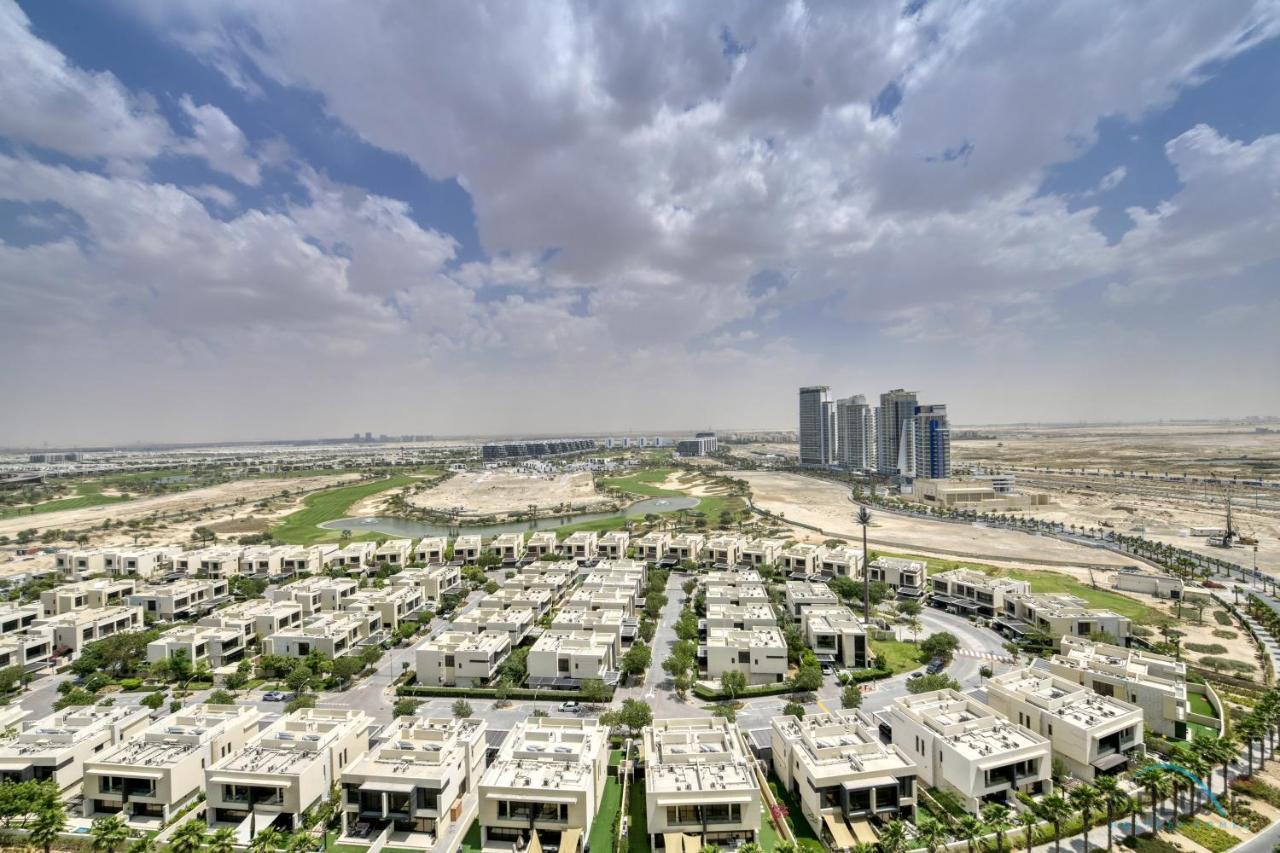 Prime 1Br At Carson B Damac Hills Dubailand By Deluxe Holiday Homes Exterior foto