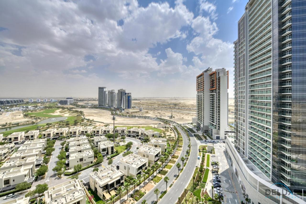 Prime 1Br At Carson B Damac Hills Dubailand By Deluxe Holiday Homes Exterior foto